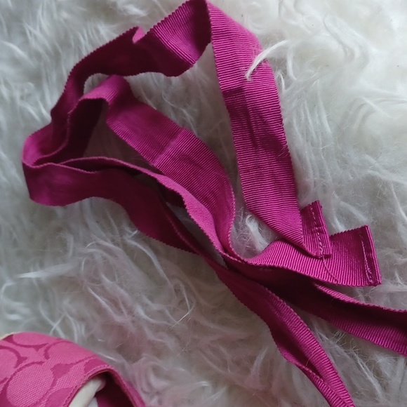 Coach wedge espadrilles - Picture 9 of 16